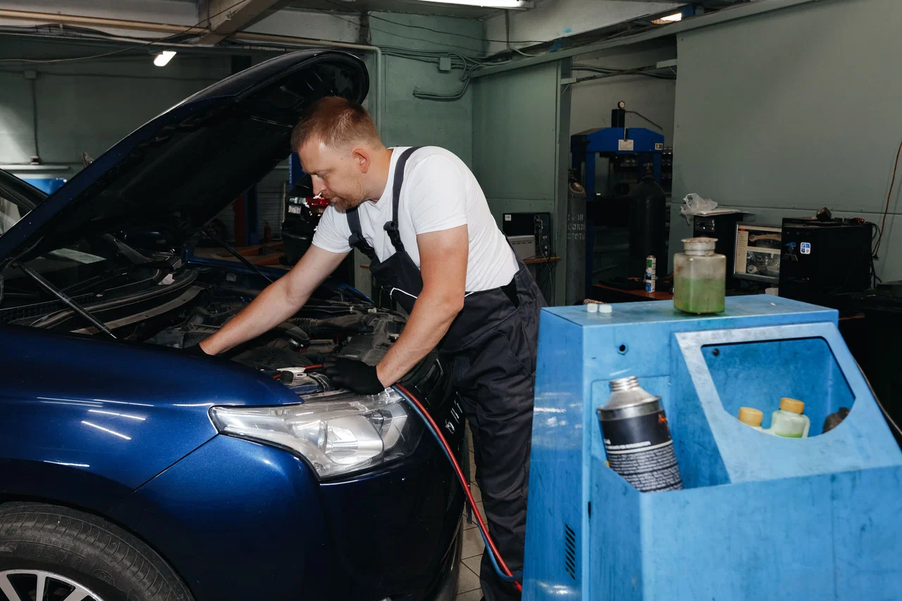 Замена радиатора