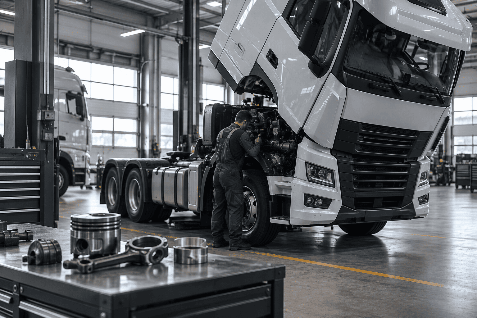 Капитальный ремонт двигателя KAMAZ K5